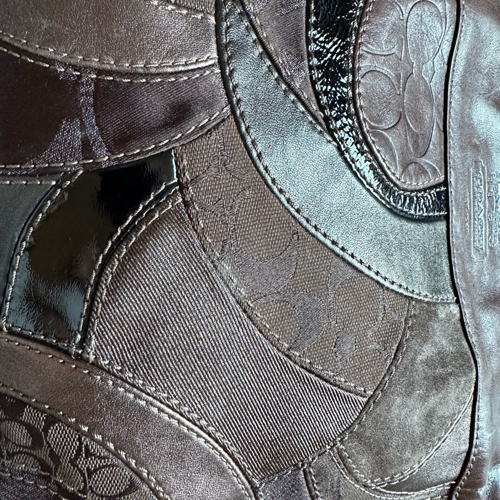 Coach Zoe patchwork limited edition HOBO bag (vintage early 2000s) - Picture 9 of 12